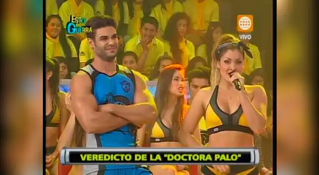 Erick Sabater y Michelle Soifer, aprovechando las cámaras.