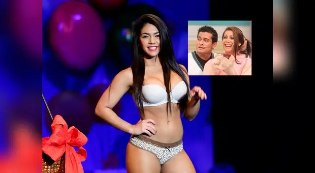 Dice que se cruzó con Christian y Karla, pero no se saludaron. Que sean felices.