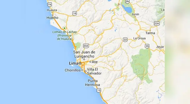 Sismo tuvo como epicentro el sur de Lima, en Chilca.