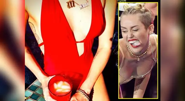 Miley Cyrus comparte sexy foto de su escote en las redes sociales Miley Cyrus comparte sexy foto de su escote en las redes sociales