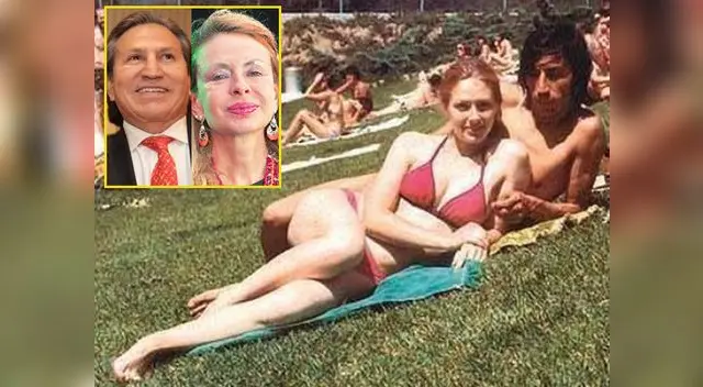 Alejandro Toledo y Elian Karp durante su juventud en foto inédita Alejandro Toledo y Elian Karp durante su juventud en foto inédita