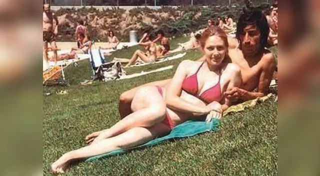 Alejandro Toledo y Elian Karp durante su juventud en foto inédita Alejandro Toledo y Elian Karp durante su juventud en foto inédita