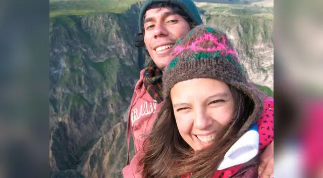 Ciro Castillo y Rosario Ponce entre Yanque y Cerro Fortaleza, en Arequipa.