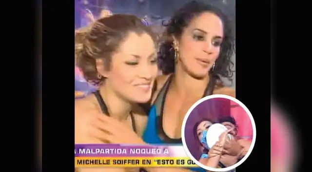 Kina Malpartida se asustó al ver cómo se tomaba la cara y lloró.