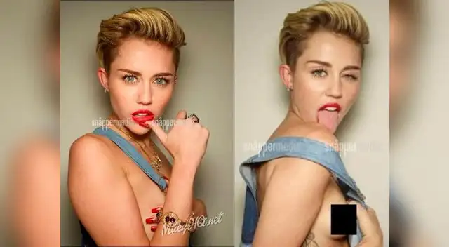 Miley Cyrus en Topless para revista You