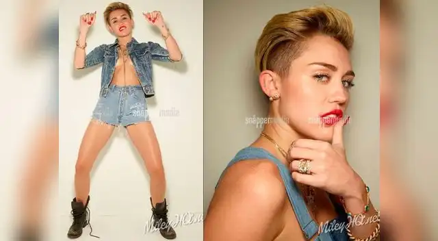 Miley Cyrus en Topless para revista You