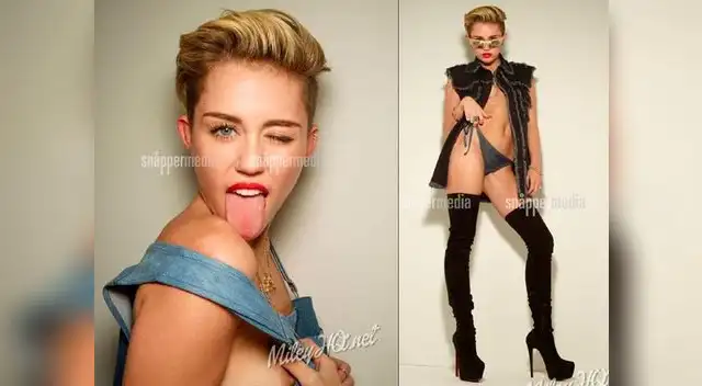 Miley Cyrus en Topless para revista You