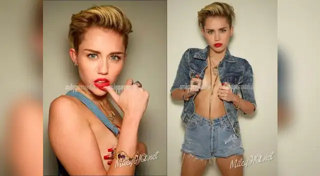 Miley Cyrus en Topless para revista You