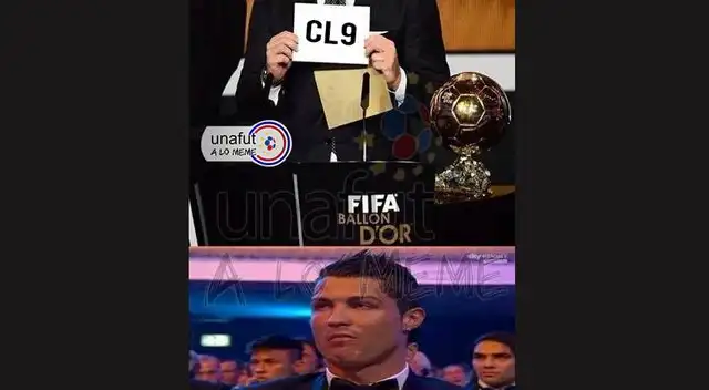 Cristiano Ronaldo es víctima de los memes