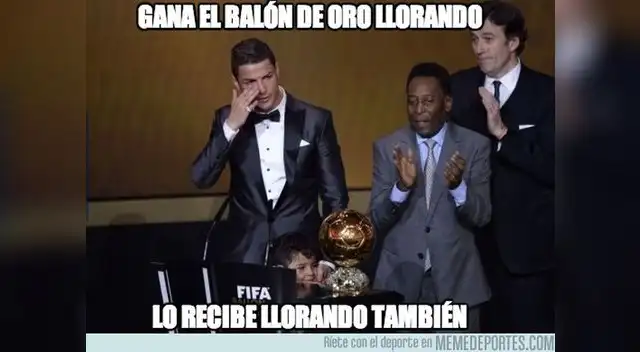 Cristiano Ronaldo es víctima de los memes