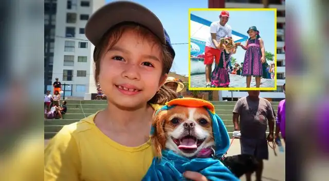 Arriba, Malenka, ganadora en razas pequeñas. Al lado, Reina Pachas. Arriba, Malenka, ganadora en razas pequeñas. Al lado, Reina Pachas.