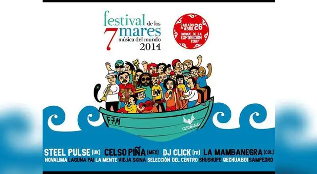 Ya están a la venta las entradas del Festival 7 Mares.