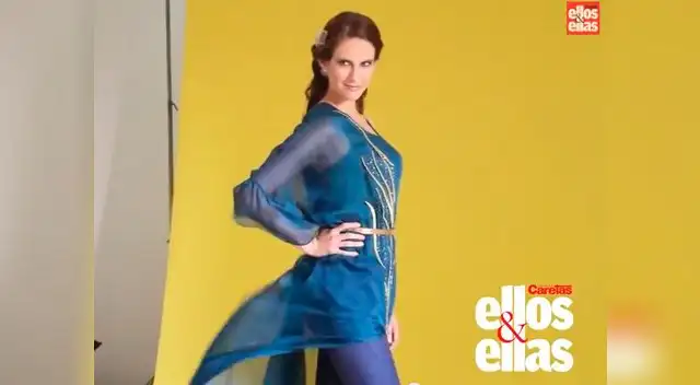Emilia Drago protagoniza sesión de fotos para revista Ellos & Ellas (foto: captura)