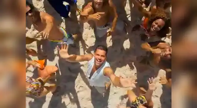 Videoclip grabado en Brasil. 