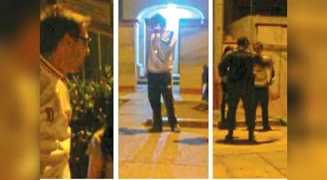 Actor fue a recoger a un familiar con quien iba a ir al show de Paul Mccartney.