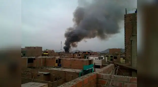 Incendio fue controlado.