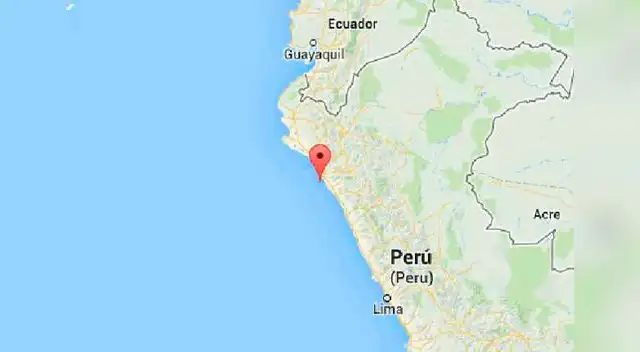 Remezón se sintió en Trujillo, Piura e Ilo. 