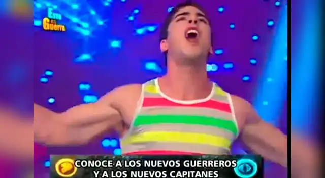 El guapo Filippo, ingresa a retar a Patricio. 