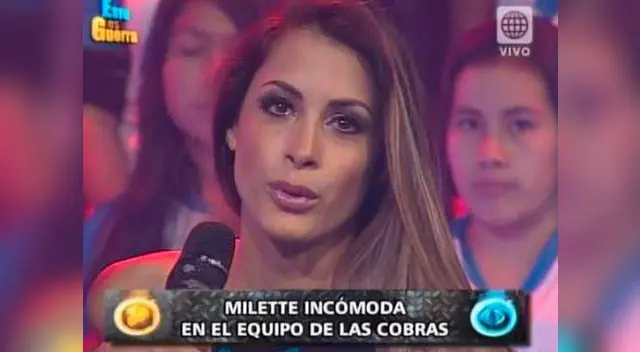 Millet llora por se de las cobras. 