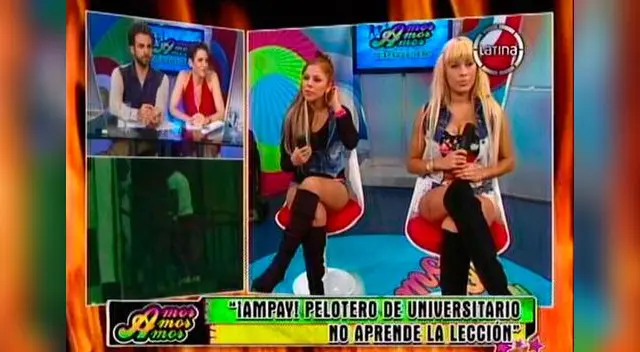 Nery Brito y Katherin Rivera pelean por Diego.