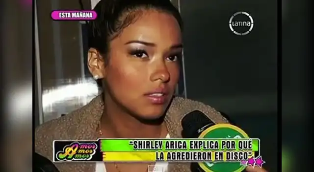 Shirley cuenta lo sucedido. 