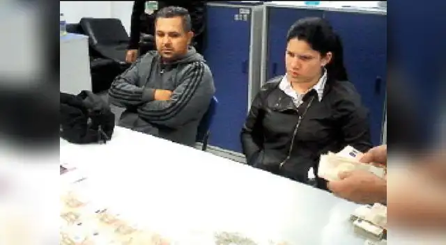 Los detenidos manifestaron que desconocían el contenido de la maleta.