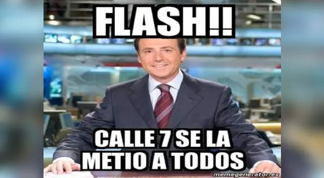 Memes sobre la cancelación de Calle 7.