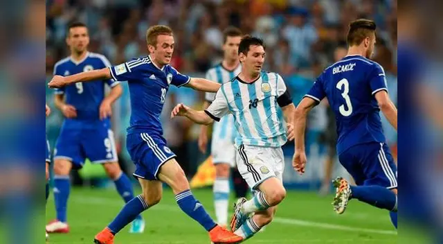 Messi puso el gol ganador. Messi puso el gol ganador.