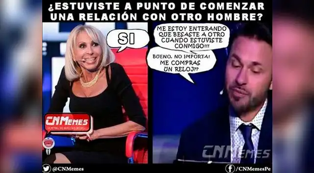 Laura Bozzo y Christian Zuárez en memes tras último programa de El valor de la verdad