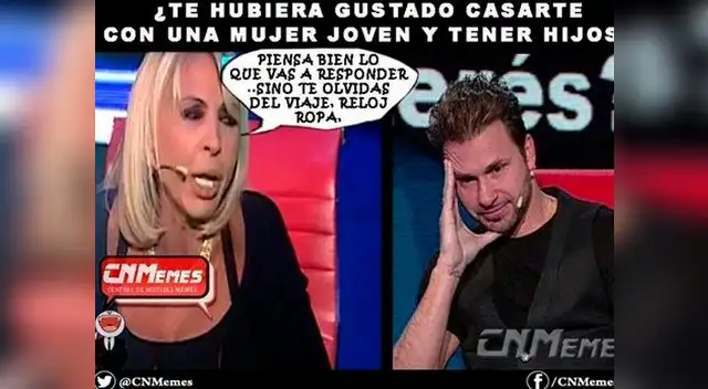 Laura Bozzo y Christian Zuárez en memes tras último programa de El valor de la verdad