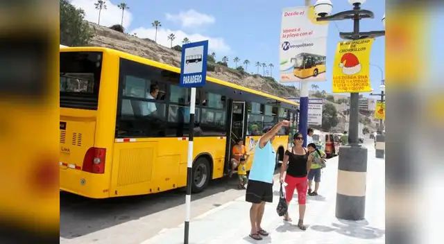 Buses alimentadores trasladarán a pasajeros hasta la feria Mistura.