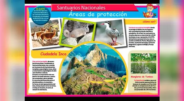 Santuarios Nacionales.