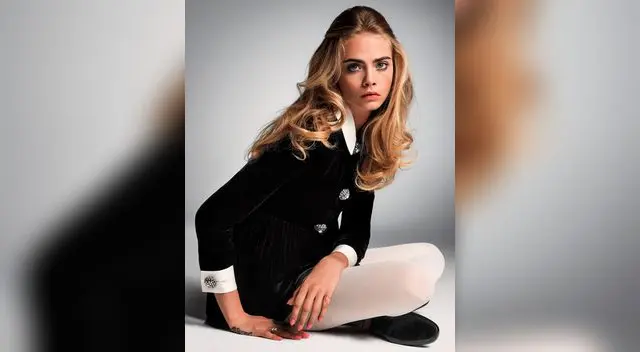 Cara Delevigne también forma parte de la sesión de fotos
