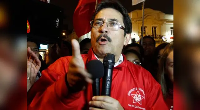 Enrique Cornejo del Apra está cuarto con 3,9%. Enrique Cornejo del Apra está cuarto con 3,9%.