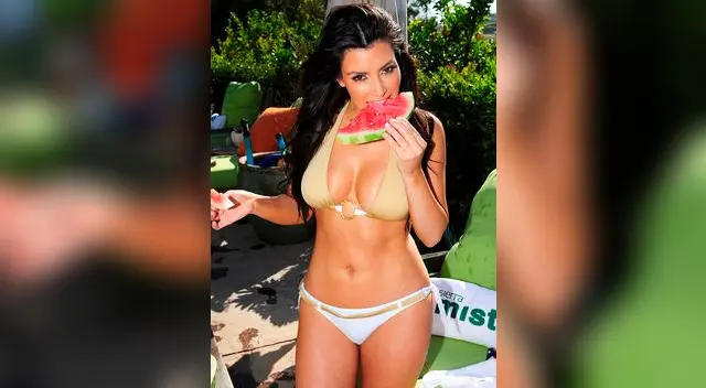 Kim Kardashian es una de las féminas favoritas de los fotógrafos