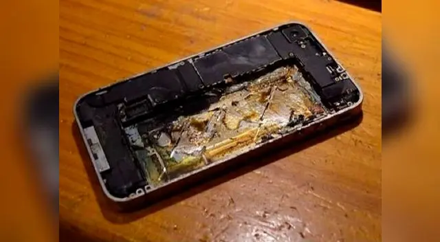 Así terminaron varios iPhone 6, luego que sus dueños siguieran una broma 