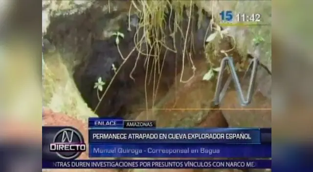 Explorador español sigue sin ser rescatado. Explorador español sigue sin ser rescatado.