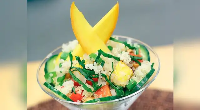 Aprenda a prepara un rica ensalada de quinua