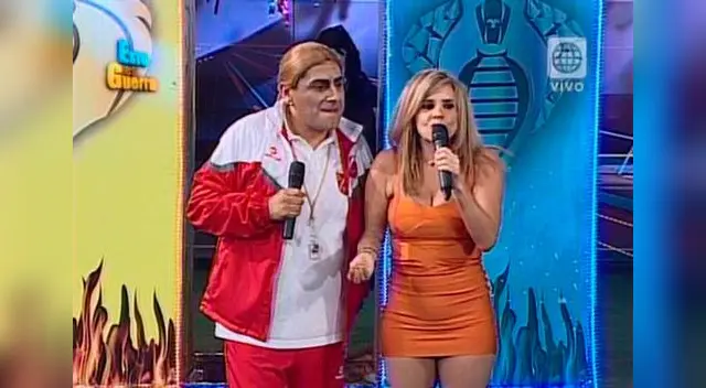 Johanna San Miguel presentó a cómico nuevo jale de casa televisora. 