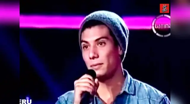 Luis Baca en La voz Perú.
