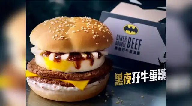 McDonald's homenajea a Batman con su propia hamburguesa