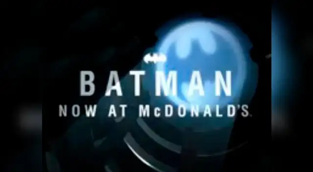 McDonald's homenajea a Batman con su propia hamburguesa