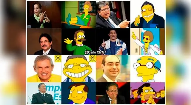 Los candidatos a la alcaldía de Lima según Los Simpson Los candidatos a la alcaldía de Lima según Los Simpson