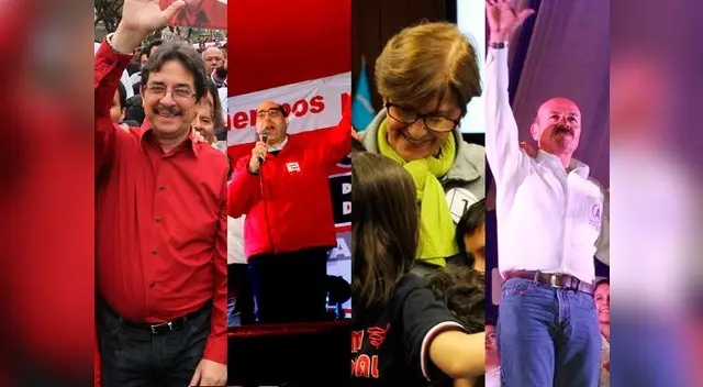 Candidatos a la Alcaldía de Lima concluyeron campaña electoral en diversos distritos de la capital.