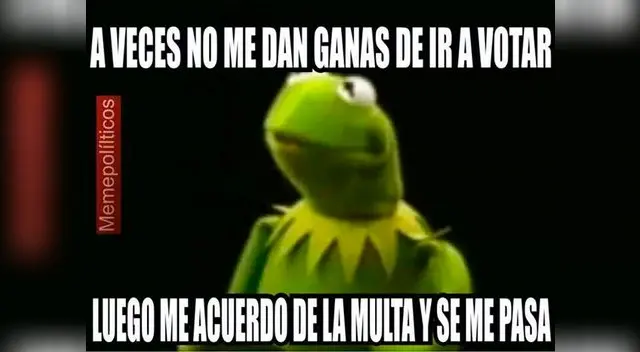 Divertidos memes de la jornada electoral de este domingo Divertidos memes de la jornada electoral de este domingo
