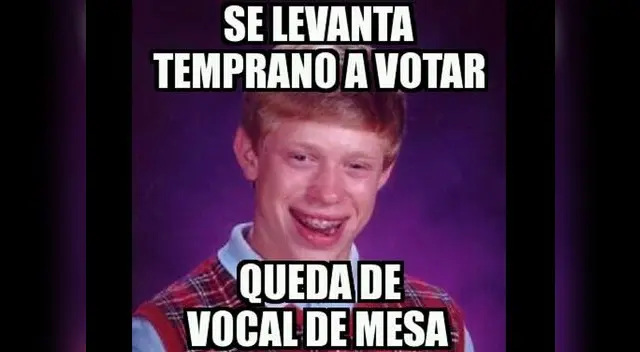 Divertidos memes de la jornada electoral de este domingo Divertidos memes de la jornada electoral de este domingo