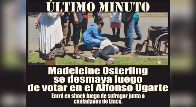 Madeleine Osterling víctima de memes en Redes Sociales Madeleine Osterling víctima de memes en Redes Sociales