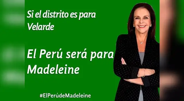 Madeleine Osterling es ahora lanzada a la Presidencia de la República