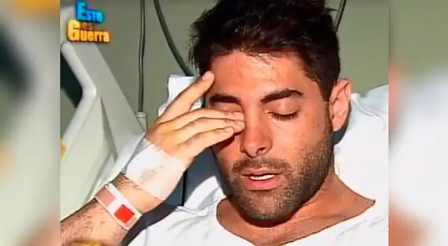 Hombre Roca derramó lágrimas en video grabado. Hombre Roca derramó lágrimas en video grabado.