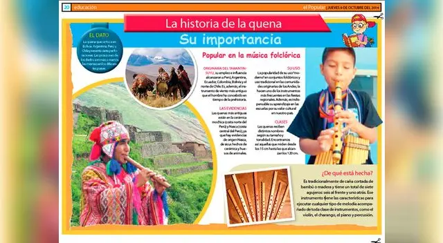 La historia de la quena.